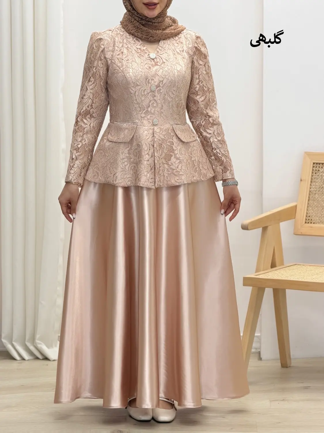 4226-پیراهن مزونی دلارا